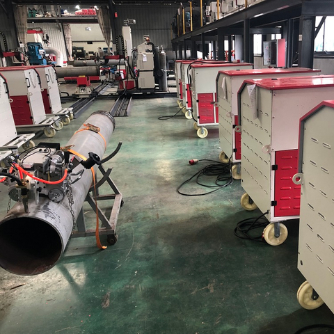 Аппарат для орбитальной сварки труб CS с малым режимом работы и цифровым управлением для труб до колена