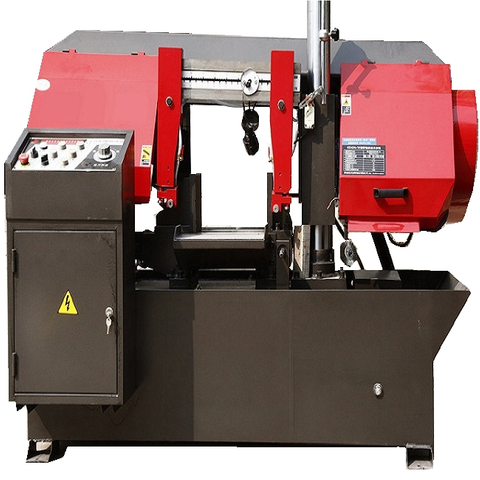 Станок для резки горизонтальной трубной ленточной пилой для газового завода из легированной стали