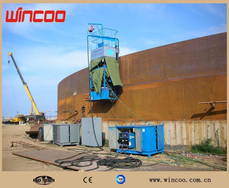 Горизонтальный односторонний автоматический аппарат для дуговой сварки под флюсом