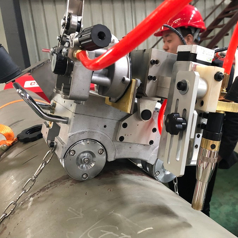 Автоматическая машина для орбитальной сварки труб MIG для электросварки труб