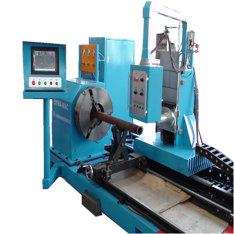 Простой в использовании и сверхмощный 5-осевой станок для газовой и плазменной резки труб для электростанции из углеродистой стали